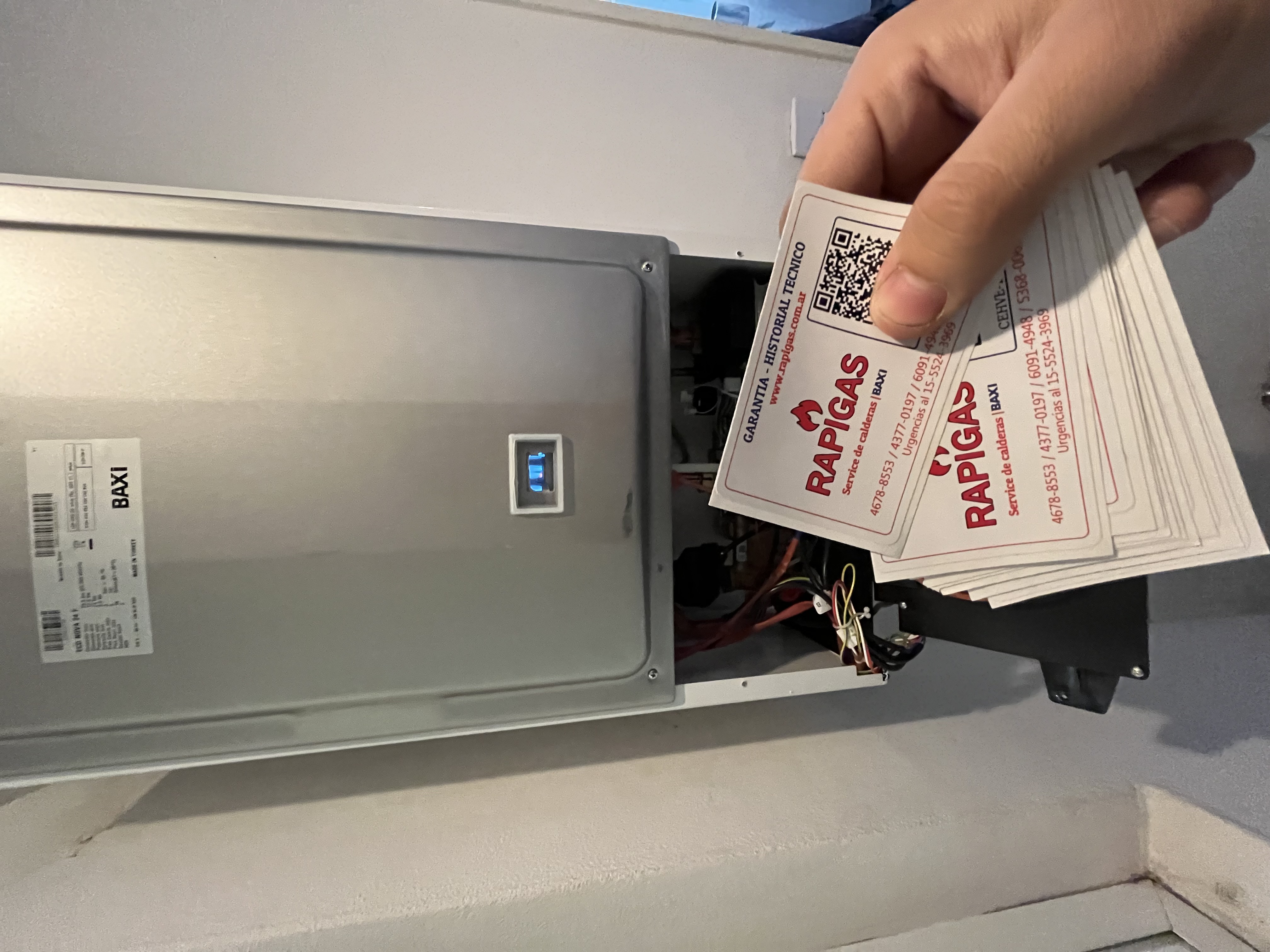 Caldera mural a gas Baxi Eco Nova 24 F Dual (doble servicio) - imagen 4