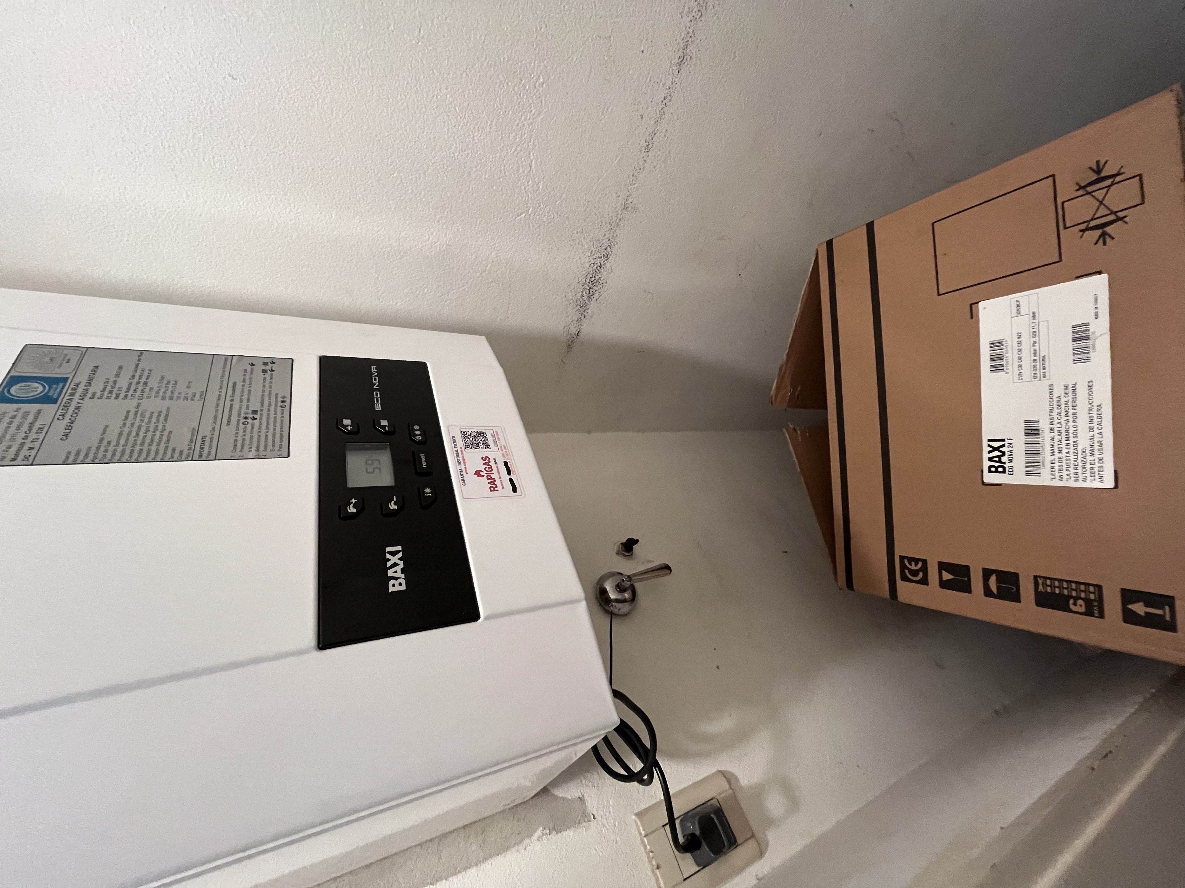 Caldera mural a gas Baxi Eco Nova 24 F Dual (doble servicio) - imagen 5